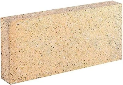 High Temperature Firebrick 230 x 114 x 25mm Perfect for Pizza oven Kilns Furnace - Image 1 of 4