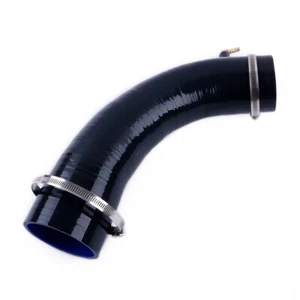 Silicone Inlet Throttle Body Hose Clamp for 2013-2017 Audi Q5 SQ5 V6 3.0T  BLACK - Foto 1 di 7