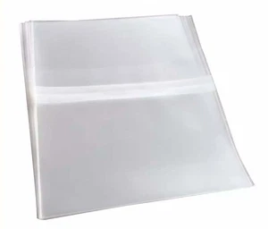10 Double CD Sleeves: Japanese Resealable Wraps for 2-4 Disc Fatboy Double CDs - Picture 1 of 6