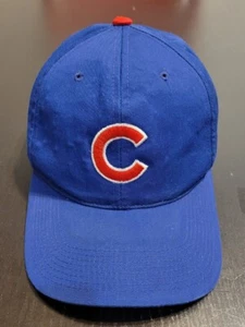VTG Chicago Cubs Hat Cap Sports Specialties Adjustable Snapback Blue MLB - Picture 1 of 7