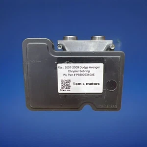 Refurbished ABS Brake Pump Module 2007 - 2009 Dodge Avenger | P68005340AE - Picture 1 of 5