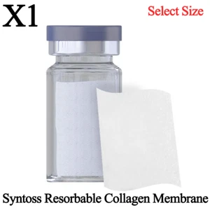 1pcs Syntoss Dental Collagen Natural Membrane Barrier Dressing GTR GBR - Picture 1 of 6