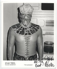 Jeff Rector Signed 8x10 Inch Photo Autographed Signature Star Trek TNG