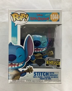 Figura Funko Pop Lilo & Stitch: Stitch with Ukelele Diamond Glitter 1044 - Imagen 1 de 4