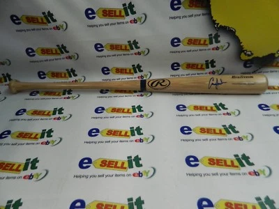 Bate autografiado de Conor Jackson con certificado de autenticidad Foto 1 de 4