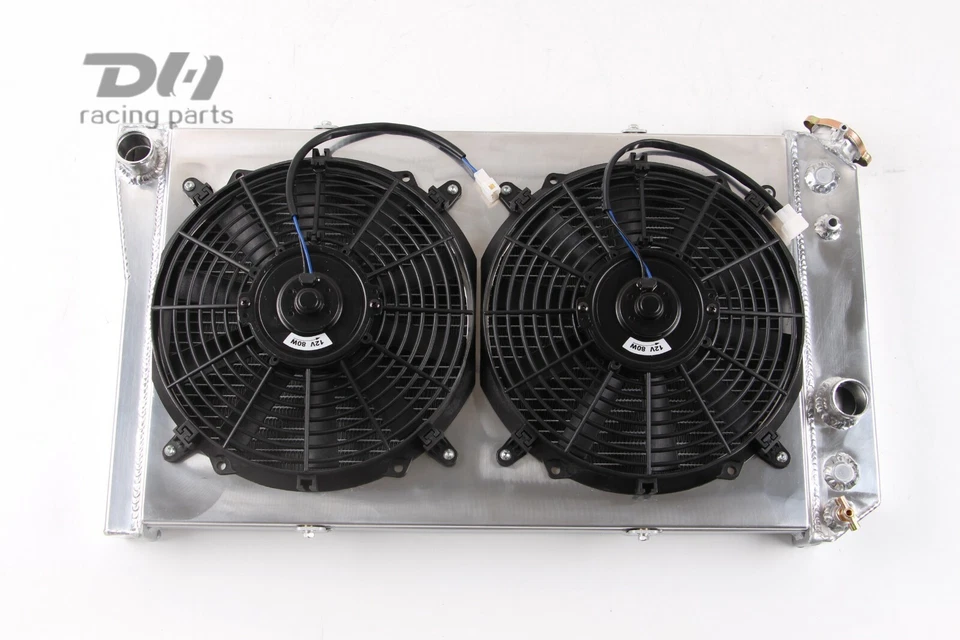 Ventilador de cubierta de radiador AT para Chevrolet S10 S-10 Blazer V8 1982-02 conversión 3 filas Foto 1 de 4