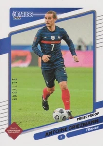 2021-22 Donruss Gold Press Proof Antoine Griezmann #217/349 - Frankreich - Bild 1 von 2