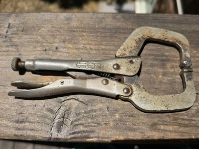 Vintage Peterson Dewitt Vise Grip  6R  Locking Sheet Metal Welding  Clamp Pliers - Image 1 of 4