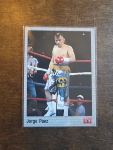 1991 All World Jorge Paez #122 Boxing Card - Picture 1 of 2