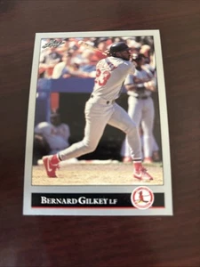 1992 Leaf #502 Bernard Gilkey St. Louis Cardinals - Picture 1 of 1
