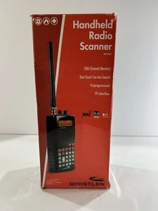 Whistler WS1010 Programable Handheld Police Radio and NOAA Radio! NASCAR!! - Zdjęcie 1 z 7