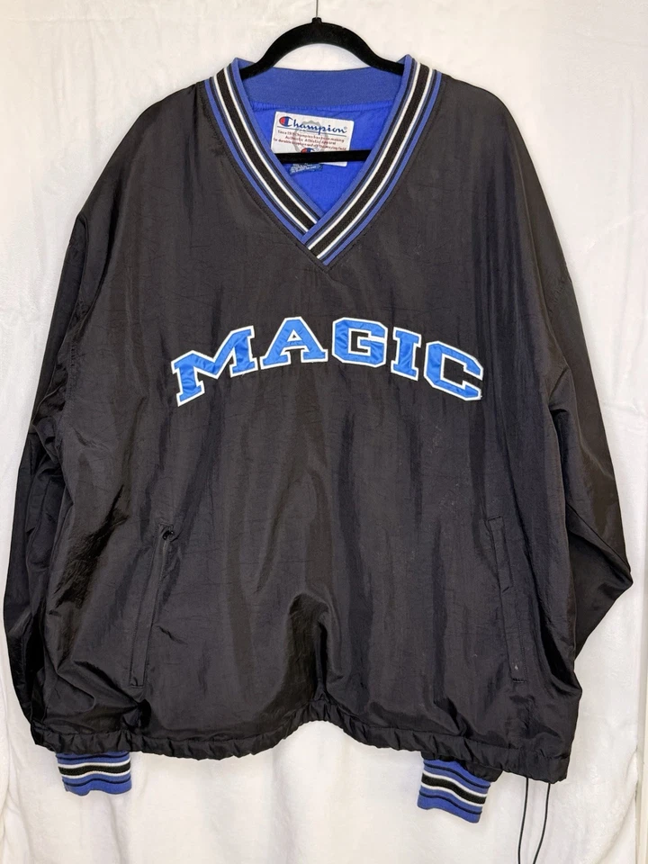 Sudadera Magic Champion NBA 90s vintage talla XL DE COLECCIÓN cortavientos Foto 1 de 4