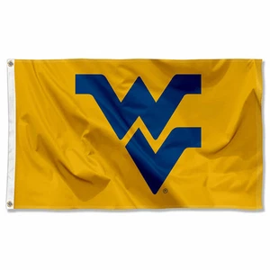 West Virginia Mountaineers Flag WVU Large 3x5 - Picture 1 of 7