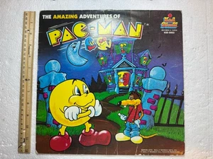 Pac-Man 1982 Vinyl Record LP Vintage Amazing Adventures Story Album - Picture 1 of 14