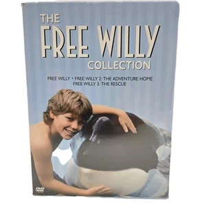The Free Willy Collection - Set of 3 DVD Free Willy Movies - New Sealed - Imagen 1 de 5