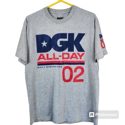 Camiseta DGK All-Day 02 Manga Corta Estilo Campaña Grande Foto 1 de 4
