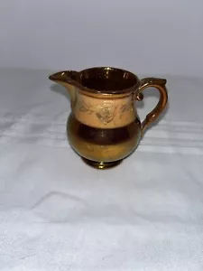 Small Antique copper Luster creamer - Picture 1 of 5