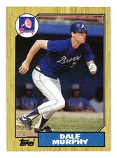 1987 Topps #490 Dale Murphy
