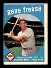 1959 Topps 472 Gene Freese