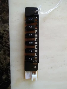 SWITCH CONTROL KEY BUTTONS FOR BEKO 40WLU520HD TV Z2S.191-11 - Picture 1 of 2