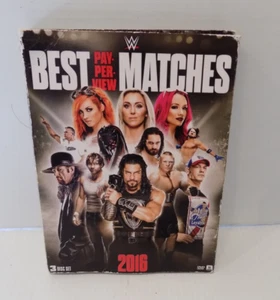 WWE Best Pay Per View Matches 2016 Only Have Disc 1 And Disc 2 (3 Is Missing) - Picture 1 of 8
