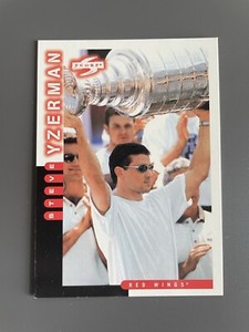 1997-98 Score Promo Steve Yzerman #86 HOF