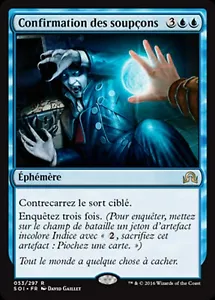 MRM FR/VF Confirmation des soup�ons - Confirm Suspicions MTG Magic SOI - Imagen 1 de 1