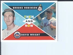 B. Robinson / Wright 2009 Topps Heritage Hi Numbers entonces y ahora - Imagen 1 de 1