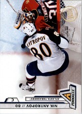 2010-11 Pinnacle Artists Proofs #189 Nik Antropov
