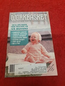 Vintage The Workbasket Magazine Knitting Gardening Home Hobbies April 1990 - Picture 1 of 2