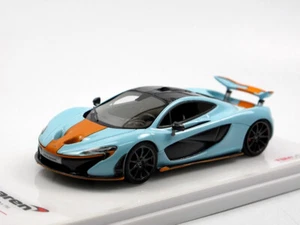 TSM Modelo TSM164331 2014 McLaren P1 Gulf Blue/Orange 1:43 raro - Imagen 1 de 3
