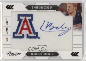 2009 Panini Prestige NBA Draft Class /99 Chase Budinger RPA Rookie Patch Auto RC