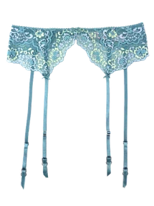 $45 VICTORIAS SECRET DREAM ANGELS FLORAL LACE GARTER BELT XS/S M/L NWT - Picture 1 of 1