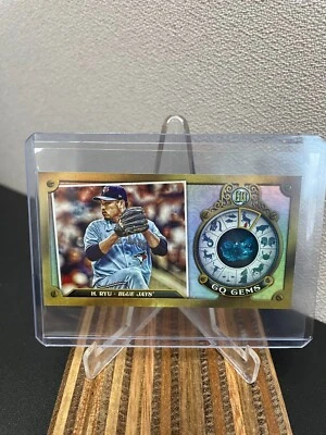 2022 Topps Gypsy Queen - GQ Gems Minis #GGM-16 Hyun-Jin Ryu - Image 1 of 2