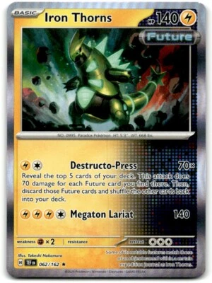 Pokemon Trading Card TCG Iron Thorns #62 - Image 1 of 2