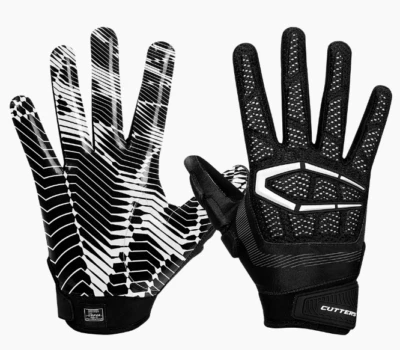 Cutters S652 Gamer 3.0 Handschuhe, Padded Receiver, schwarz Gr. XXL