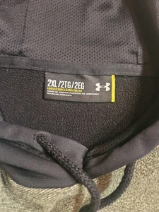 Herren Under Armor 2 XL loser Pullover olivgrün - Bild 1 von 9