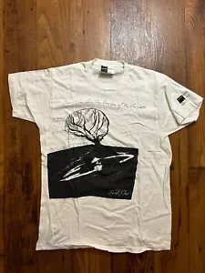 T-shirt vintage 1984 Wiliwear Productions Todd Silver Art taglia unica bianca - Foto 1 di 10