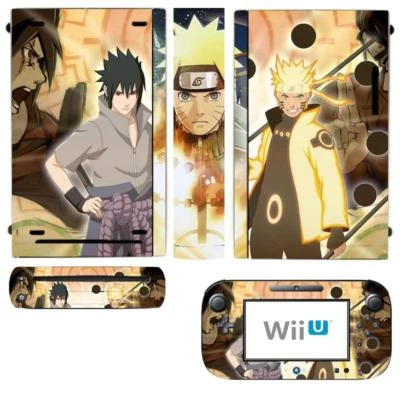 406 Skin Sticker Cover for Nintendo Wii U Console & Controller skins stickers - Image 1 of 4