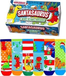 United Oddsocks - 6er Pack Mix & Match Kindersocken, Neuheit Socken für Kinder 4-6 Jahre - Bild 1 von 4