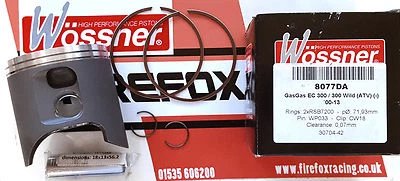 Gas GAS EC300 EC 300 2000 - 2015 71.94 毫米 (B) Wossner 赛车活塞套件 — 第 1/4 张图片