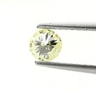 Loose Real Natural Diamond 0.34ct Gold Yellow Sparkling Round Brilliant Cut Ring