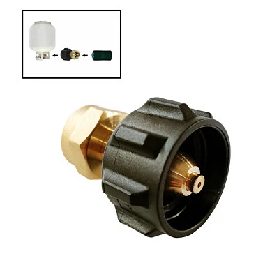 CHONGYTTUO New LP Gas Cylinder Tank Coupler QCC1 Regulator Valve Propane Refill Adapter 1LB