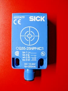 1 x SICK CQ35-25NPP-KC1 kapazitiver Näherungssensor 6020479 Neuwertig - Picture 1 of 4