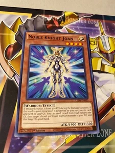 Yu-Gi-Oh! TCG Noble Knight Joan Legendary Duelists: Synchro Storm LED8-EN030 1st - Picture 1 of 1