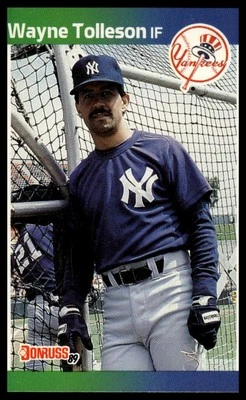 1989 Donruss #659 Wayne Tolleson - Image 1 of 2