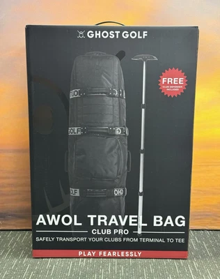 Nueva bolsa de viaje Ghost Golf AWOL negra/gris Foto 1 de 4