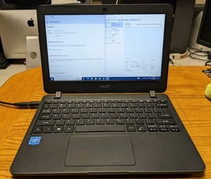 Acer TravelMate B117 Series - Intel Celeron N3050 @1.60GHz - 4GB RAM - 32GB SSD - Picture 1 of 5