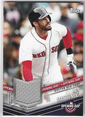 K271,527 - 2019 Topps Opening Day Relics #ODRJM J.D. Martinez Jersey - Image 1 of 2