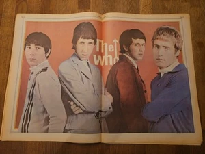 Record Mirror Newspaper November 13th 1976 Rod Stewart Cover The Who Poster - Imagen 1 de 6